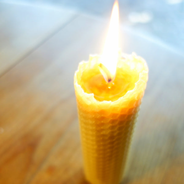 Skinny Beeswax Pillar