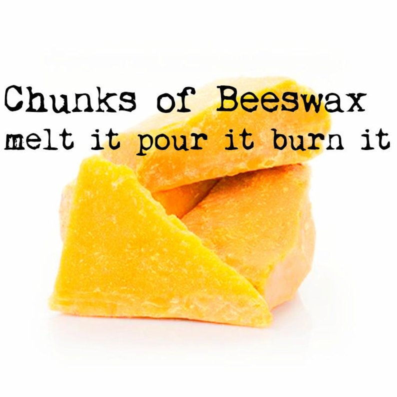 Naturally Pure Beeswax, Organic, Pure and Natural, Wonderfully Smelling,  Fragrant, Beeswax Blocks in Different Weights 
