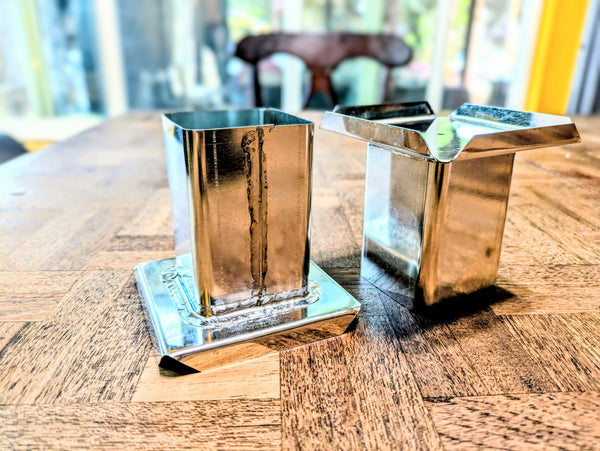 Small Square Pillar Metal Candle Mold