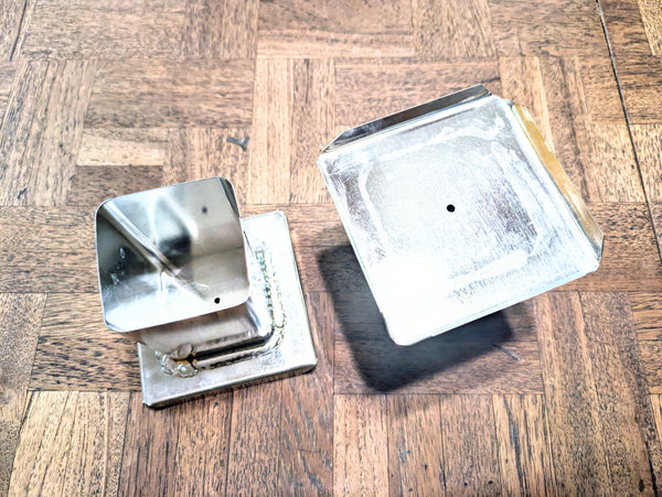 Small Square Pillar Metal Candle Mold
